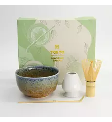 Tokyo Design Studio - Matcha Giftset Reef Blue 12.7x7cm 4pcs 1 set