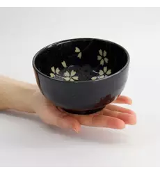 Tokyo Design Studio - Matcha Giftset Sakura Black 12.7x7cm 4pcs 1 set
