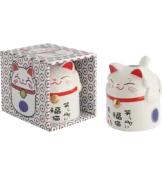 Tokyo Design Studio - Kawaii Mug Giftset Lucky Cat Blue 350ml