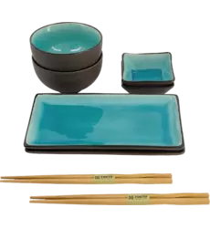 Tokyo Design Studio - Giftset Glassy Turquoise Blue