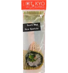 Tokyo Design Studio - Sushi Mat with Spoon Bamboo 24x24cm