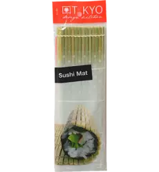 Tokyo Design Studio - Sushi Mat Bamboo 24x21cm 10pcs
