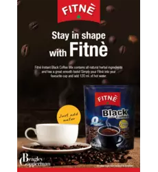 Poster - Fitnè Black Coffee