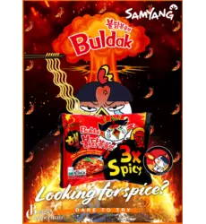 Poster - Samyang 3x Spicy